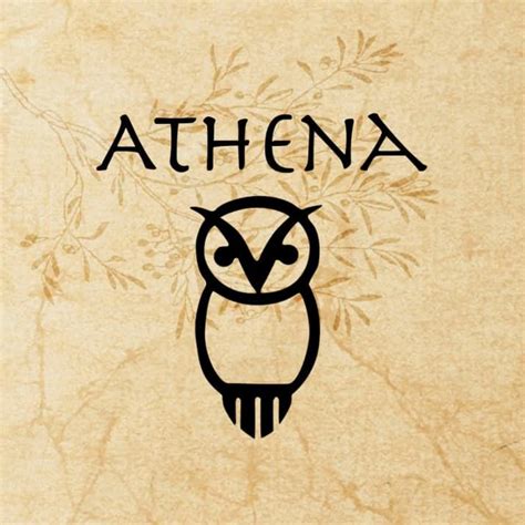 greek goddess athena symbol